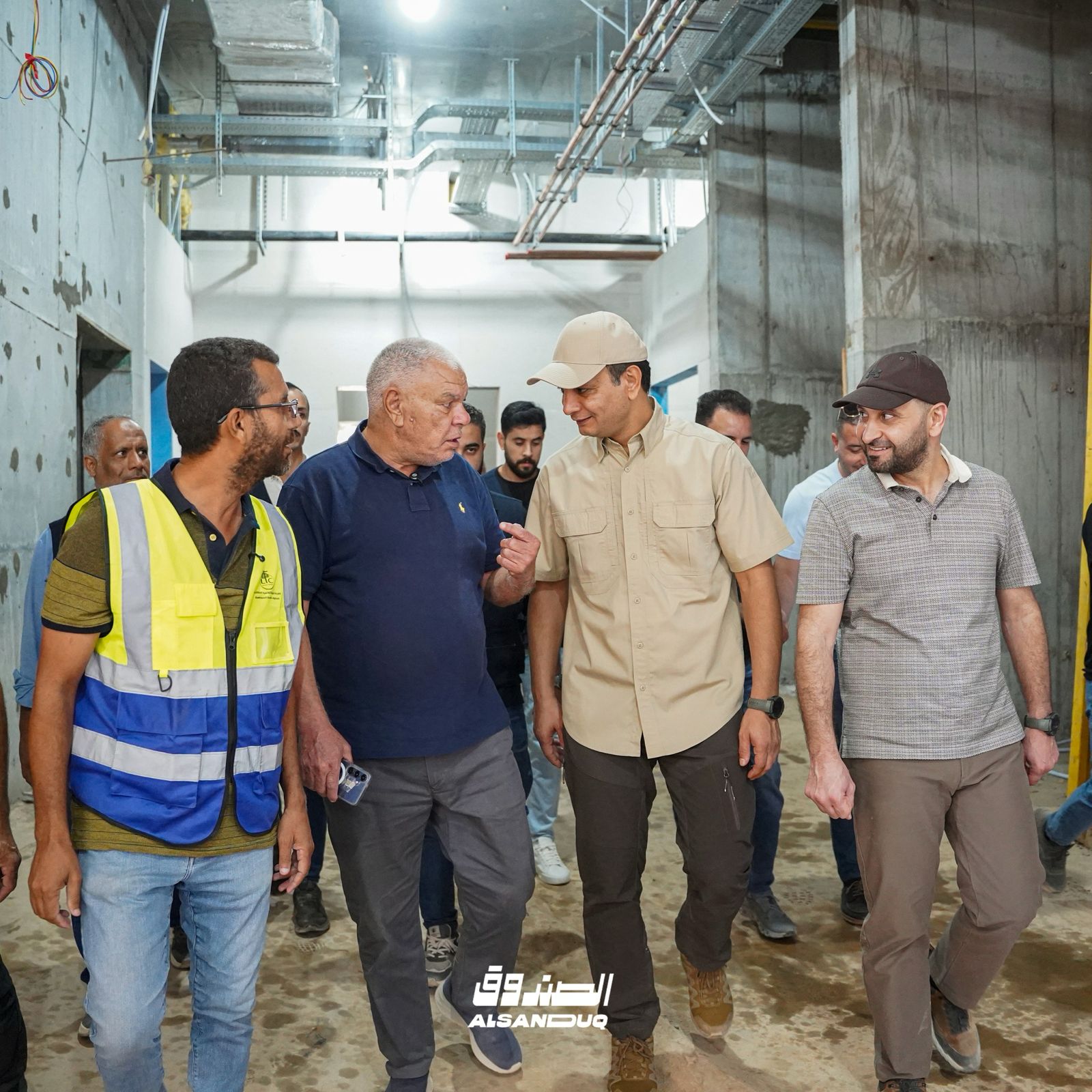 متابعة ميدانية لمشروع مستشفى الاطفال الجديد